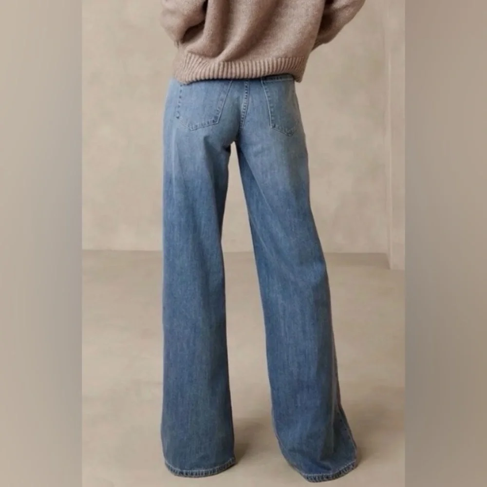 Banana Republic The Puddle Wide Leg Jeans, Size Women’s 26 - Picture 12 of 13